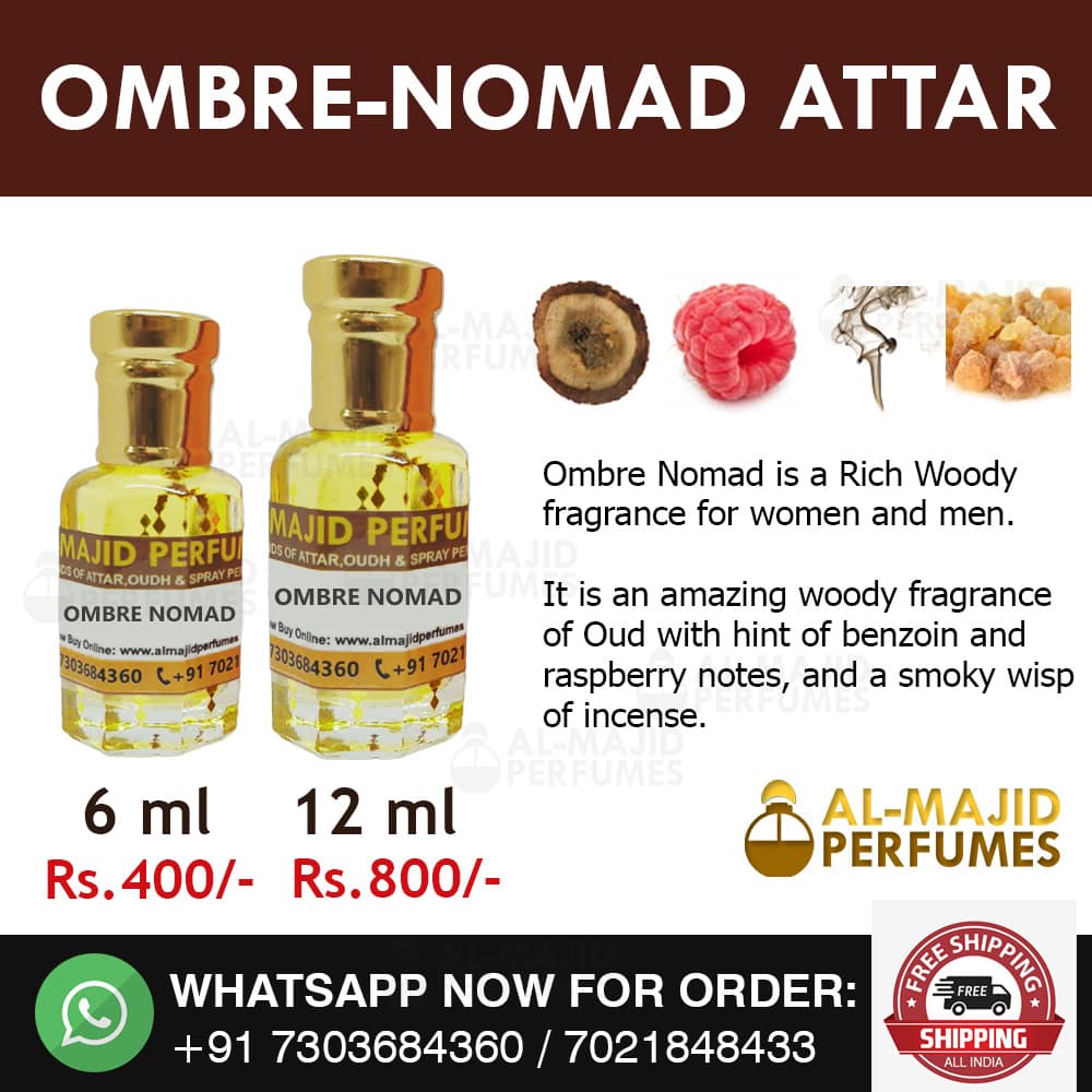 Buy SG Perfumes Ombre Nomad Platinum Attar - 12ml Online at Best Prices in  India - JioMart.