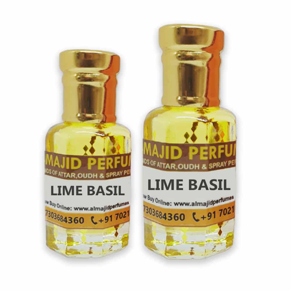 Lime Basil Attar Al Majid Perfumes